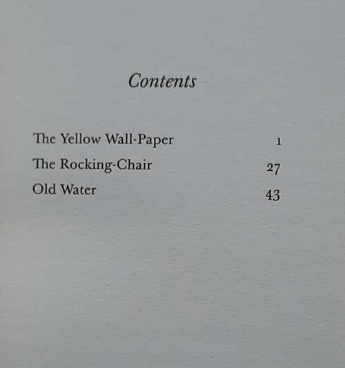 The Yellow Wall-Paper  Author: Charlotte Perkins Gilman