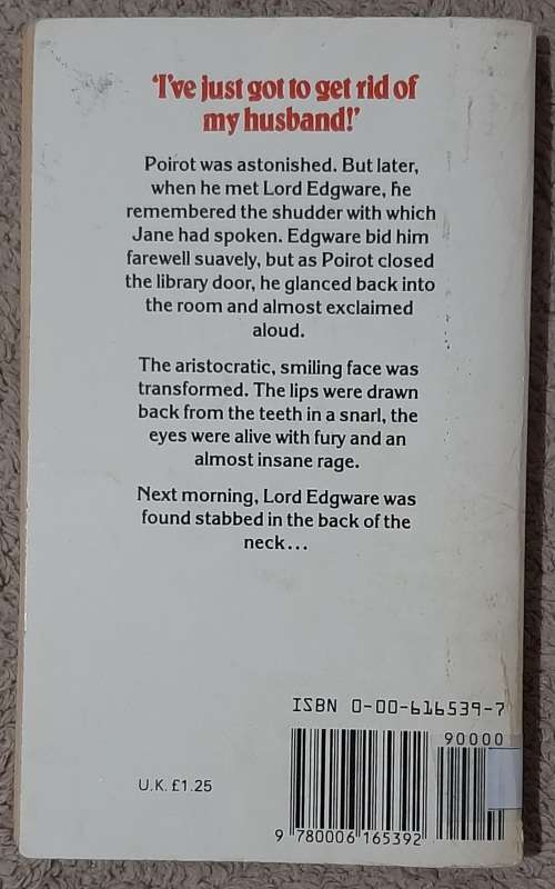 Lord Edgware Dies  Author: Agatha Christie