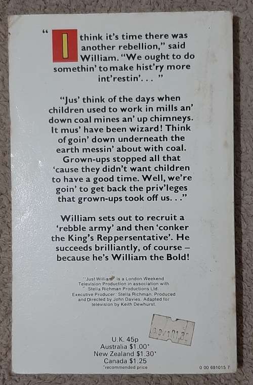 William-The Bold  Author: Richmal Crompton