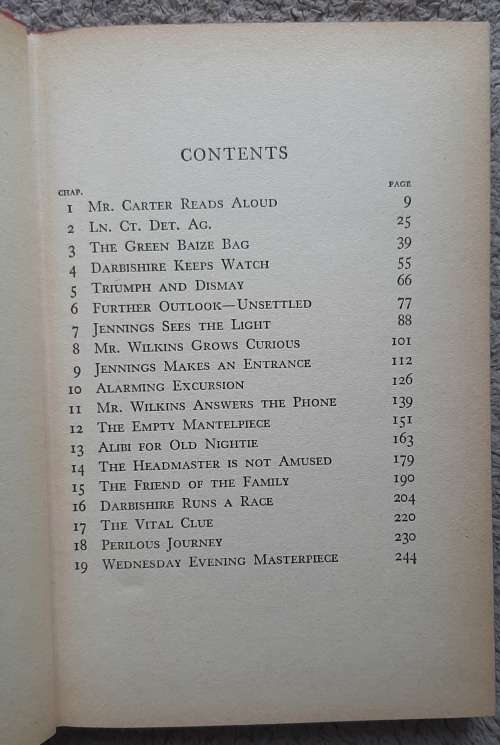 Jennings Follows a Clue  Author: Anthony Buckeridge