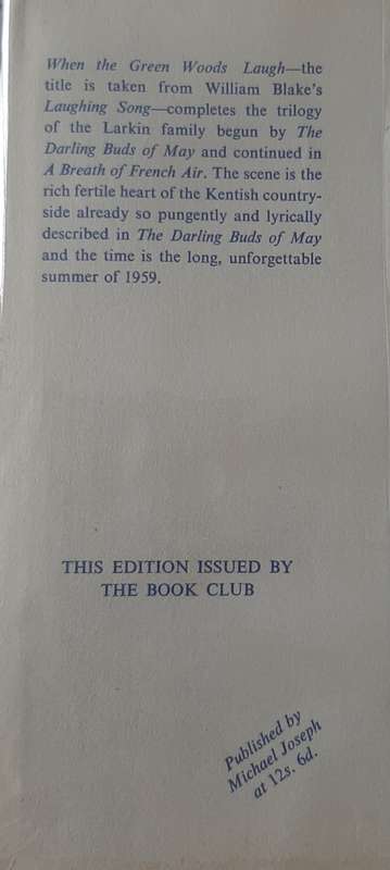 When the Green Woods Laugh  Author: H. E. Bates