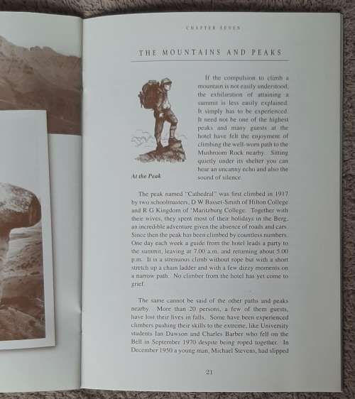 The Cathedral Peak Hotel Story - Author: Brian Agar