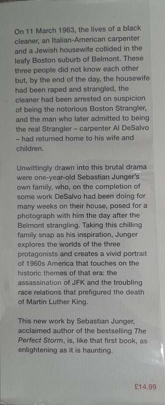 A Death in Belmont - Author: Sebastian Junger