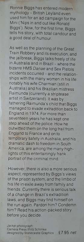 Ronnie Biggs: His Own Life - Author: Ronald Biggs