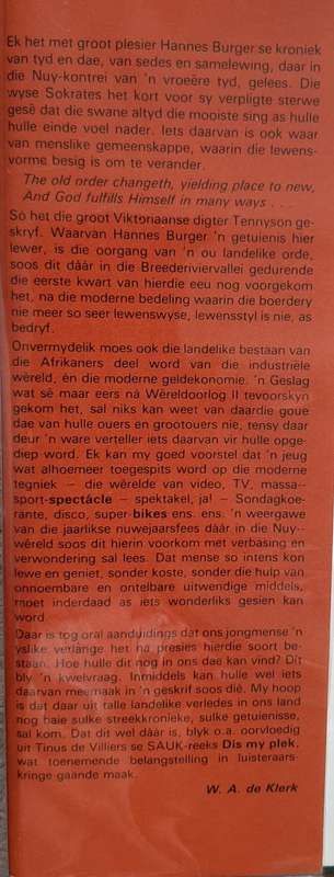 Sage van die Nuy- Vallei - Author: J.S. Burger