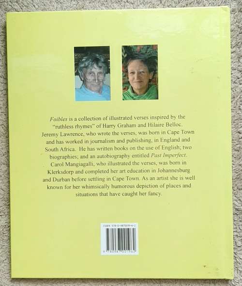 Foibles: Ruthless Rhymes for the Modern Age - Author Jeremy Lawrence