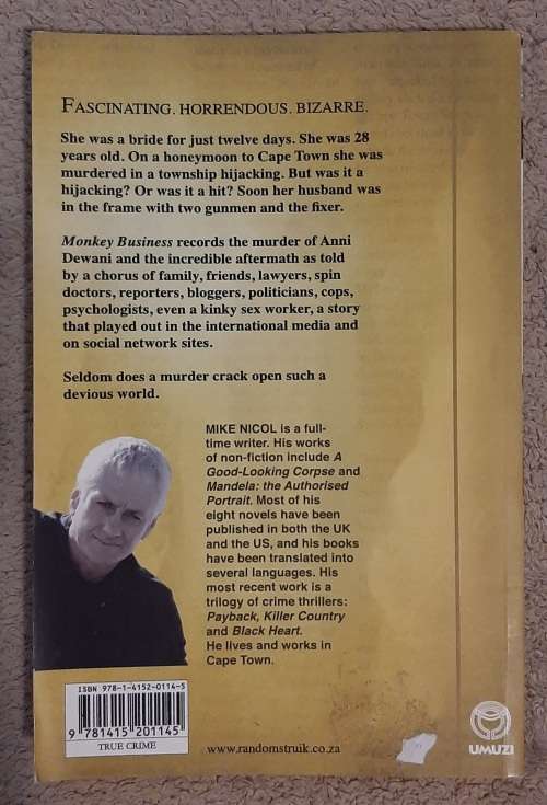 Monkey Business - Author: Mike Nicol