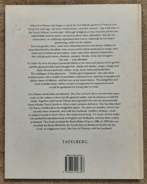 Under the Olive: A book of Garden Peasures - Author: Eve Palmer
