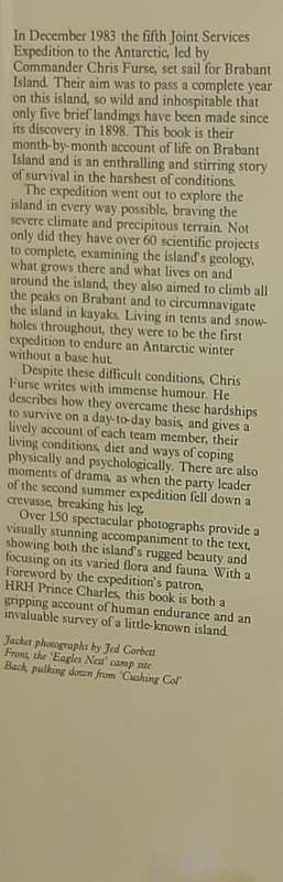 Antarctic Year: Brabant Island Expedition - Author: Chris Furse