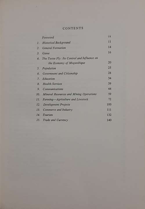 Moçambique - Author: C. F. Spence