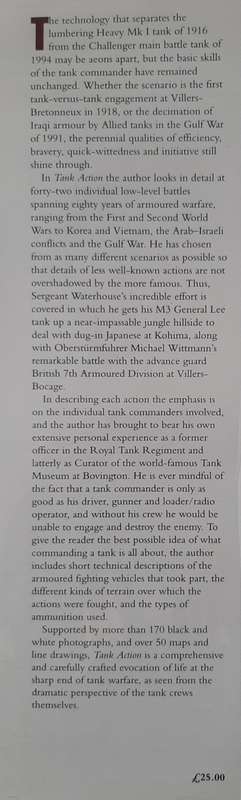 Tank Action: From the Great War to the Gulf - Author: George Forty