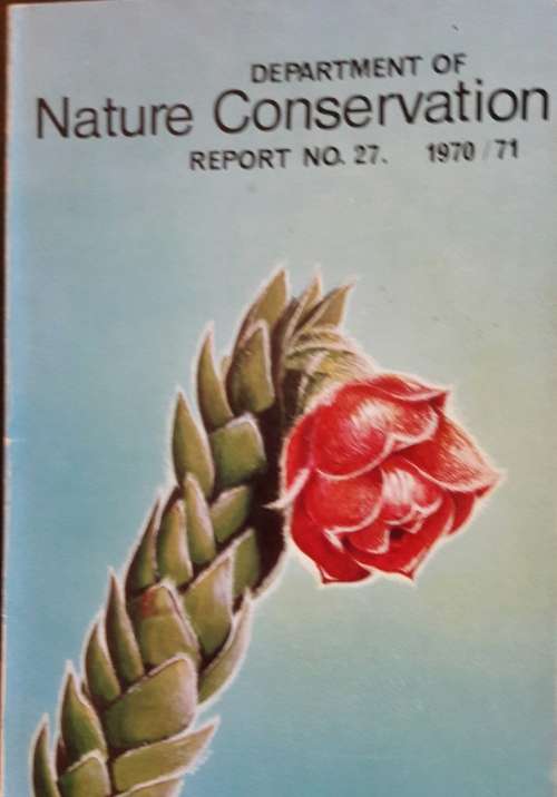 Department of Nature Conservation - Report No.27 - 1970/71