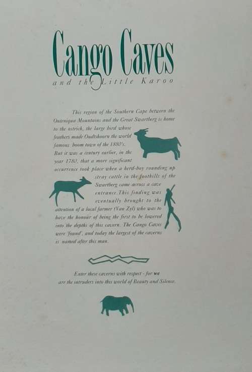 Cango Caves and the Little Karoo - Author: John Home (Photographer)