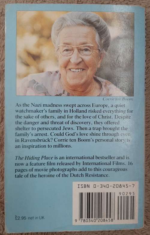 The Hiding Place - Author: Corrie ten Boom with John and Elizabeth Sherrill