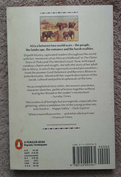 Out in the Midday Sun - Author: Elspeth Huxley