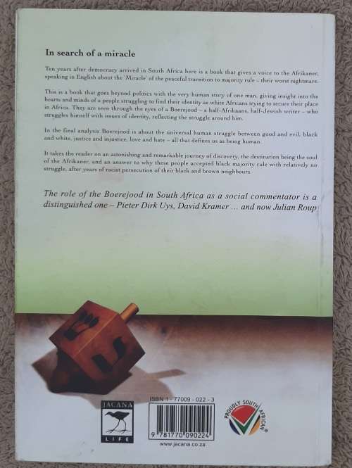 Boerejood - Author: Julian Roup