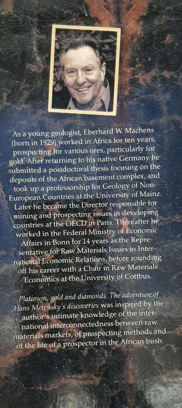 Platinum, Gold and Diamonds -  Author: Eberhard W. Machens