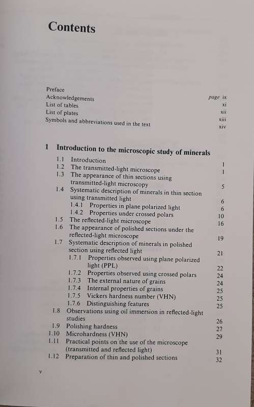 Optical Mineralogy: Principles and Practice Author: Colin D. Gribble and Allan J. Hall