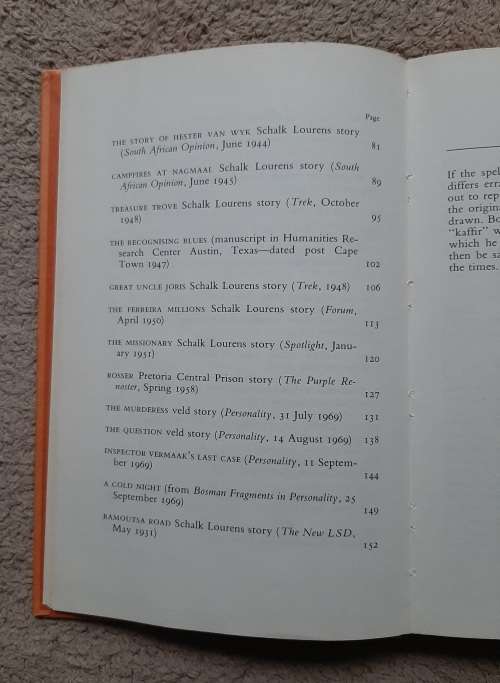 Almost forgotten stories - Author: Herman Charles Bosman