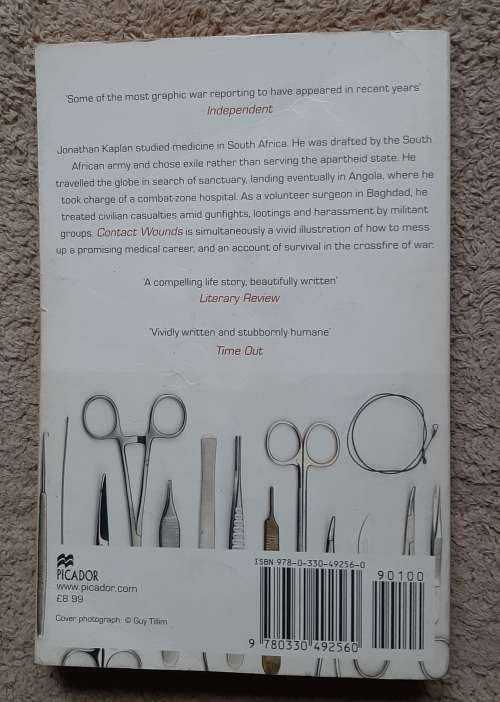 Contact Wounds - Author: Jonathan Kaplan