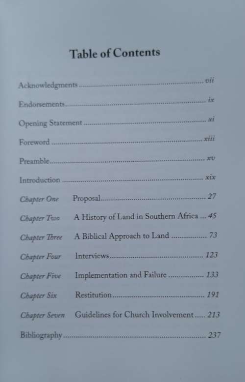 Racism, Land and Restitution - Author: John Fischer