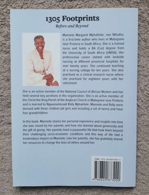 1305 Footprints: Before and Beyond - Author: Margaret Mphahlele