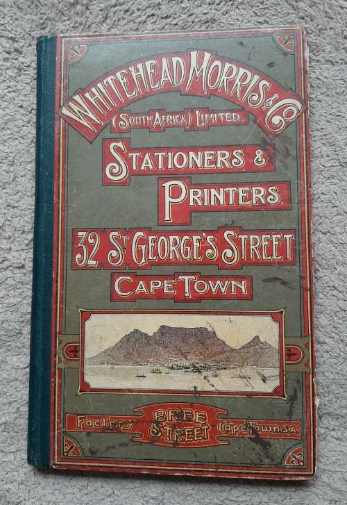 Whitehead, Morris and Co Stationers and Printers
