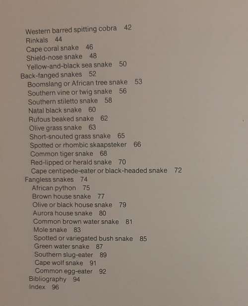 Snake Versus Man, A guide to dangerous and common harmless snakes of S.A. - Aurthor: Johan Marais