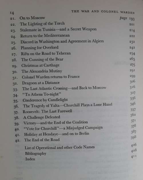 The War and Colonel Warden - Author: Gerald Pawle