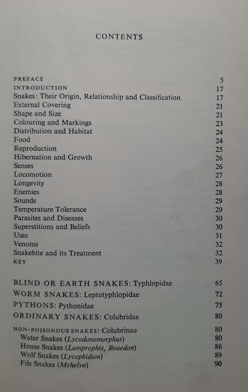A Field Guide to the Snakes of Southern Africa - Author: V.F.M FitzSimons