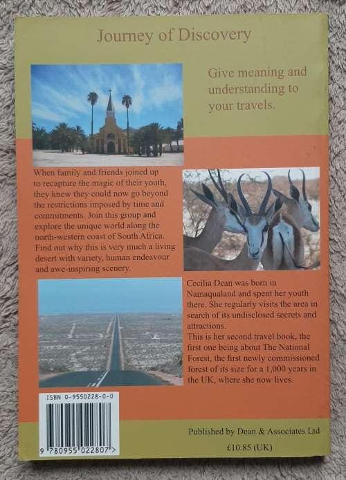 Journey through The Living Deserts of South Africa - Author: CM Dean