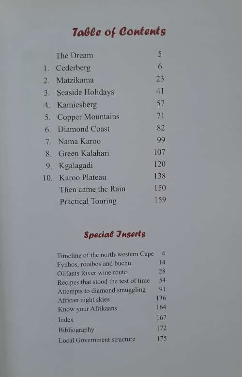 Journey through The Living Deserts of South Africa - Author: CM Dean