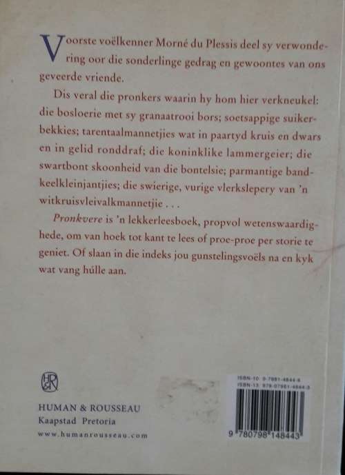 Pronkvere - Morne du Plessis