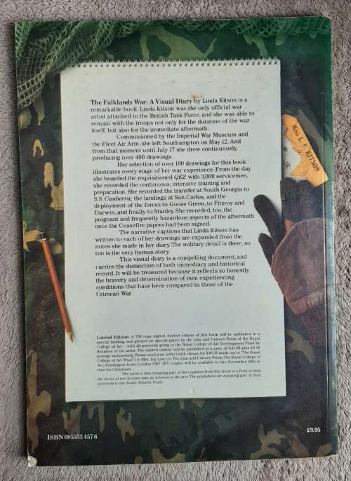 The Falklands War: A Visual Diary - Author: Linda Kitson