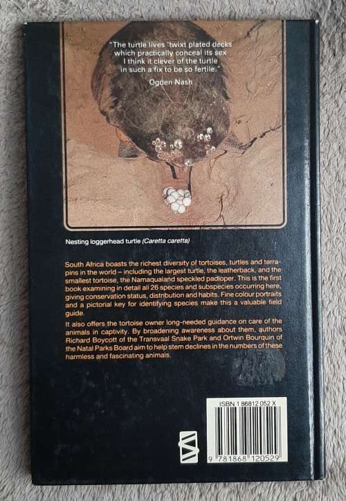 The South African Tortoise Book - Author: Richard C Boycott and Ortwin Bourquin