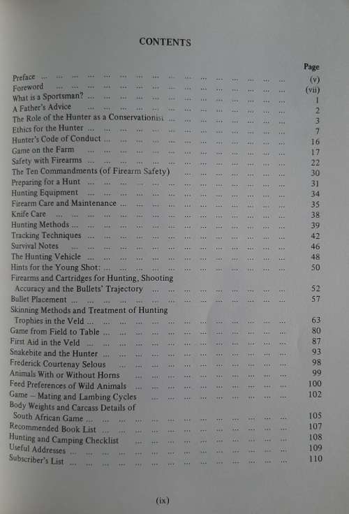 A Hunter`s Handbook - Author: Tim Ivins(Edited)