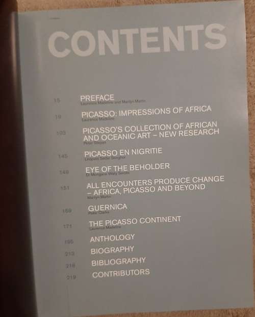 Picasso and Africa - Author/Edited: Laurence Madeline and Marilyn Martin