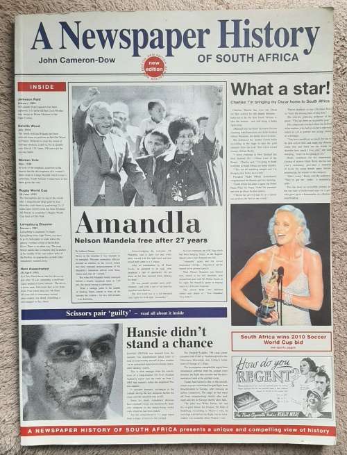 A Newspaper History of South Africa - Author: JohnCameron-Dow