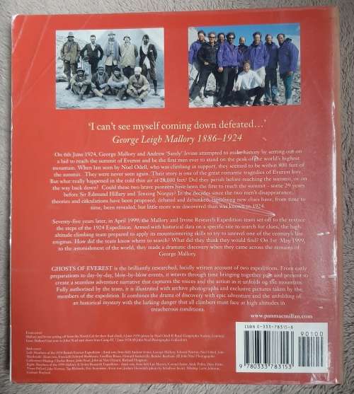 Ghosts of Everest - Author: Jochen Hemmleb, Larry A. Johnson and Eric R. Simonson