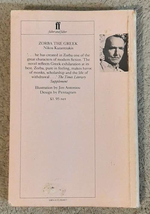Zorba The Greek Author: Nikos Kazantzakis