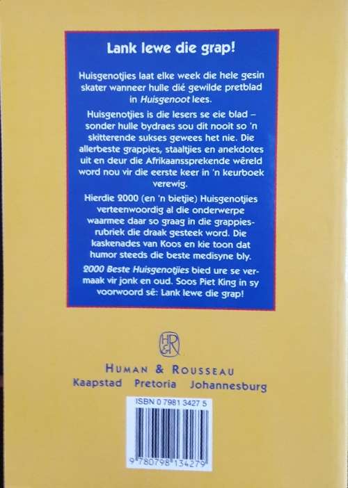 1000 beste Huisgenotjies - Piet King