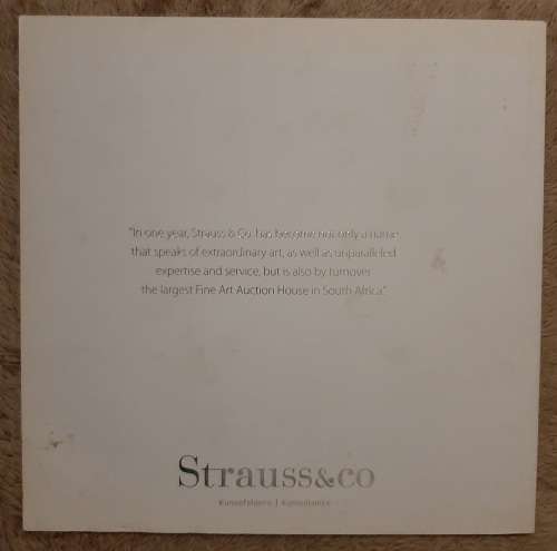 Review 2009 Oorsig: Strauss and Co. Fine Art Auctioneers - Author: Elizabeth Bradley(Chairman)