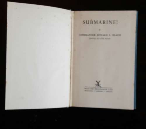 Submarine - Commander Edward L Beach -United States Navy