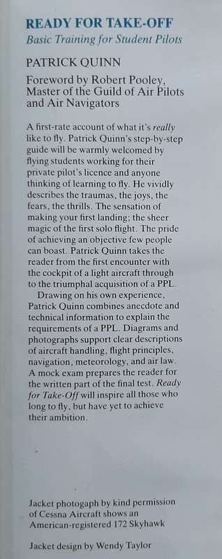 Ready for Take-Off: Basic Training for Student Pilots - Author: Patrick Quinn