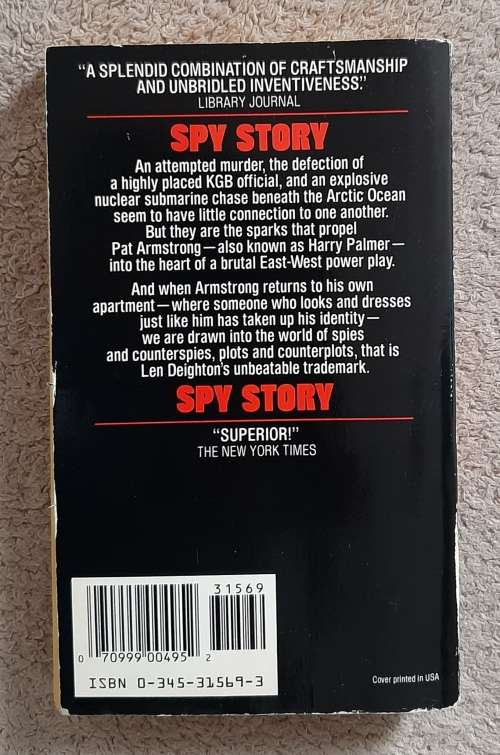 Spy Story - Author: Len Deighton