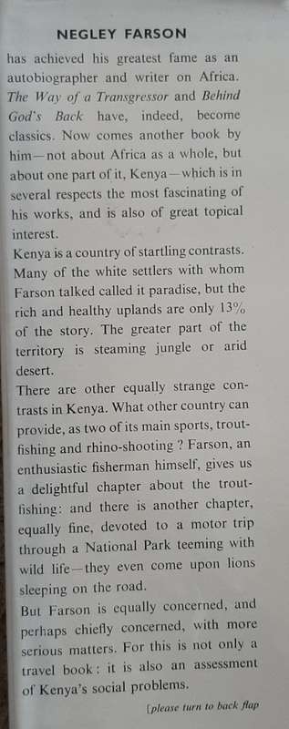 Last chance in Africa - Author: Negley Farson