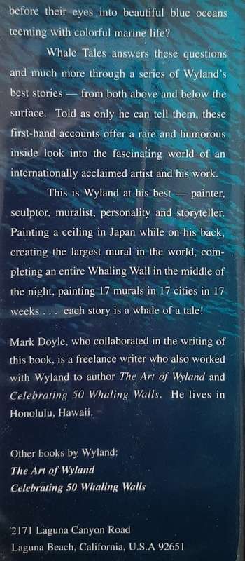 Whale Tales: Tales from America`s Leading Marine Life Artist - Author: Wyland