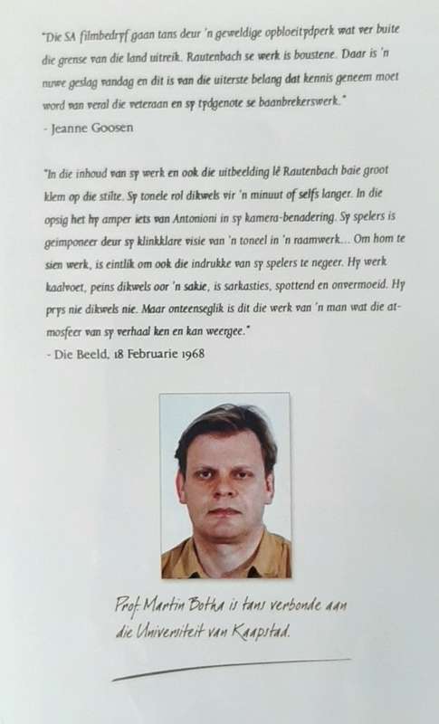 Jan Rautenbach: Dromer, Baanbreker en Auteur/Sy Memoirs - Authors:Martin Botha and Deborah Steinmair