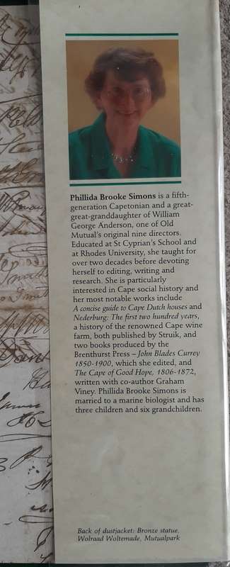 Old Mutual 1845-1995 - Author: Phillipa Brooke Simons