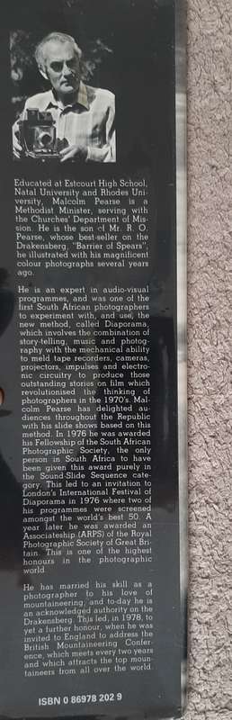 A Camera in Quathlamba: Photographing the Drakensberg - Author: M.L. Pearse